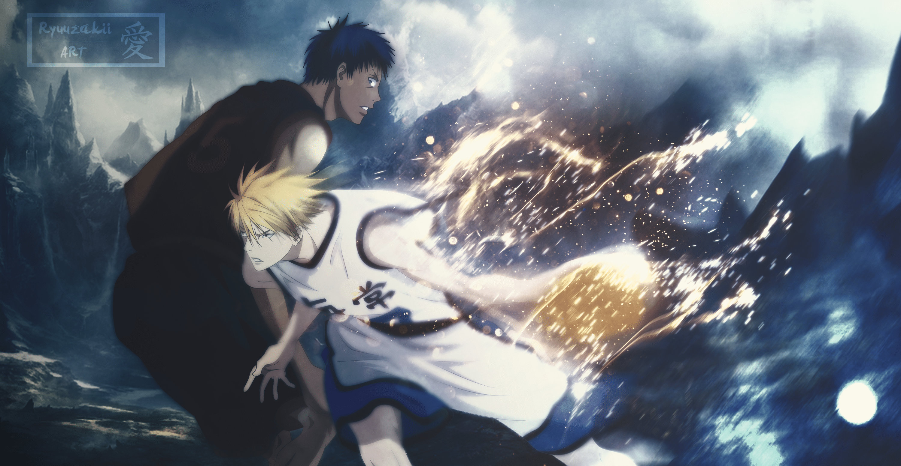 3000x1554 Kuroko's Basketball HD Wallpaper. Background Imagex1554