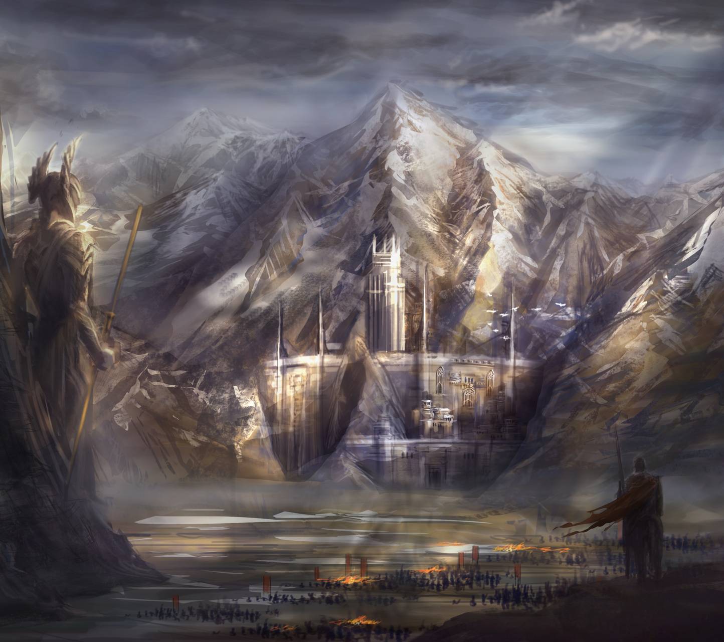 Minas Tirith HD Wallpapers and Backgrounds