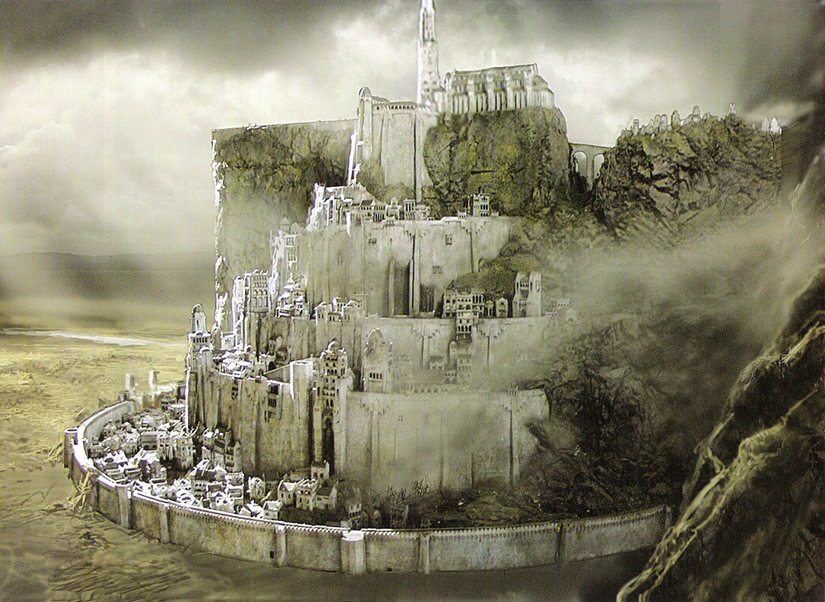 lord of the rings castles names