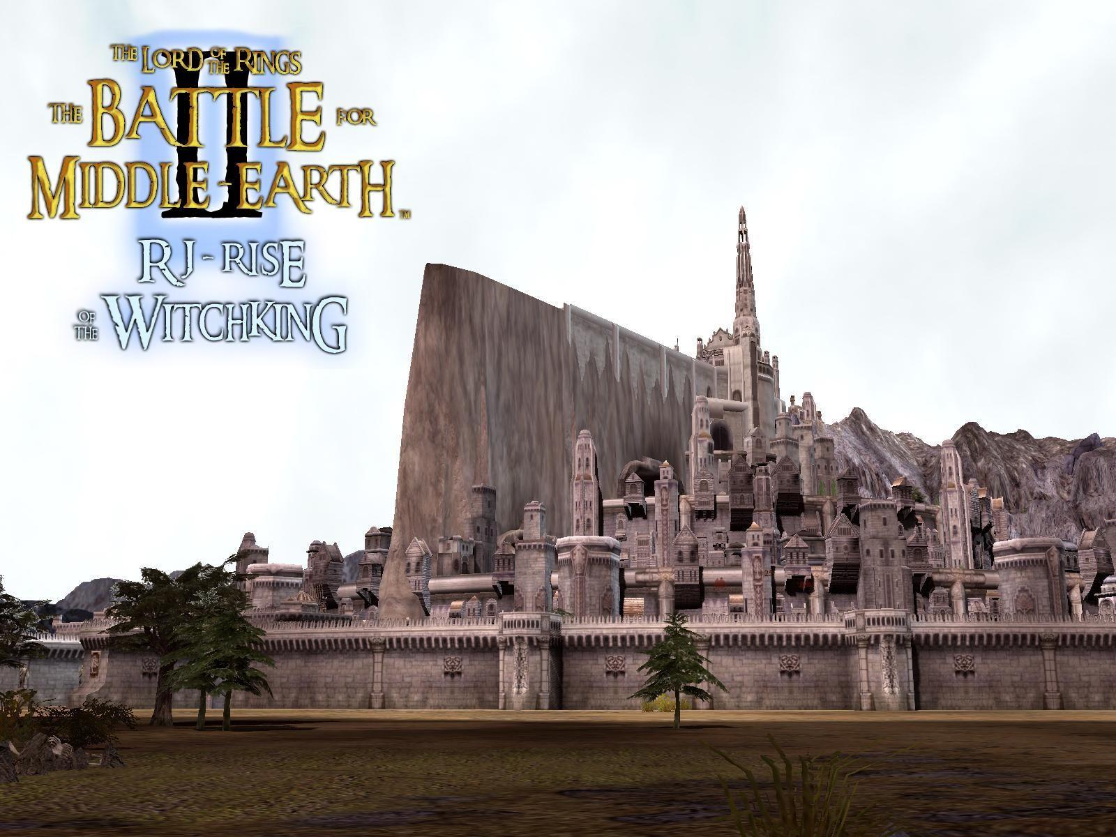 1600x1200 Minas Tirith Wallpaper RotWK Mod For Battle