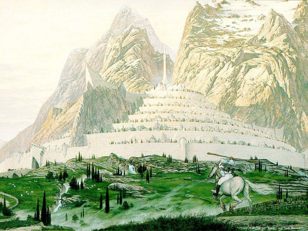 1024x768 My Free Wallpaper Wallpaper : Tolkien