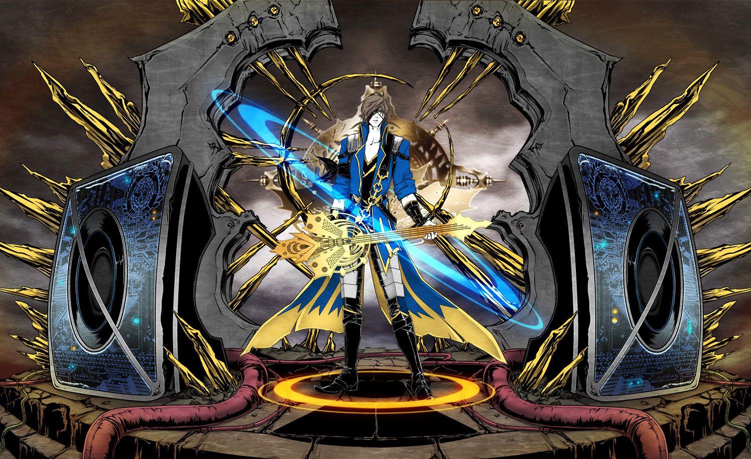 1500x917 date masamune guitar instrument sengoku basara.