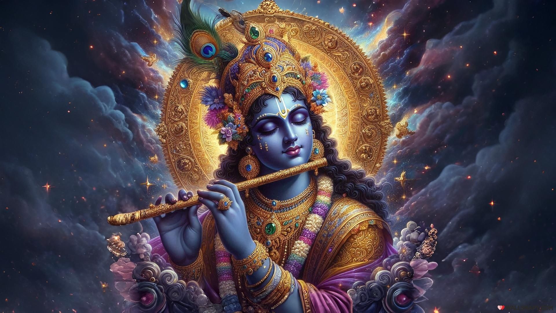 1920x1080 Blue krishna ai image 4k desktop mobile free