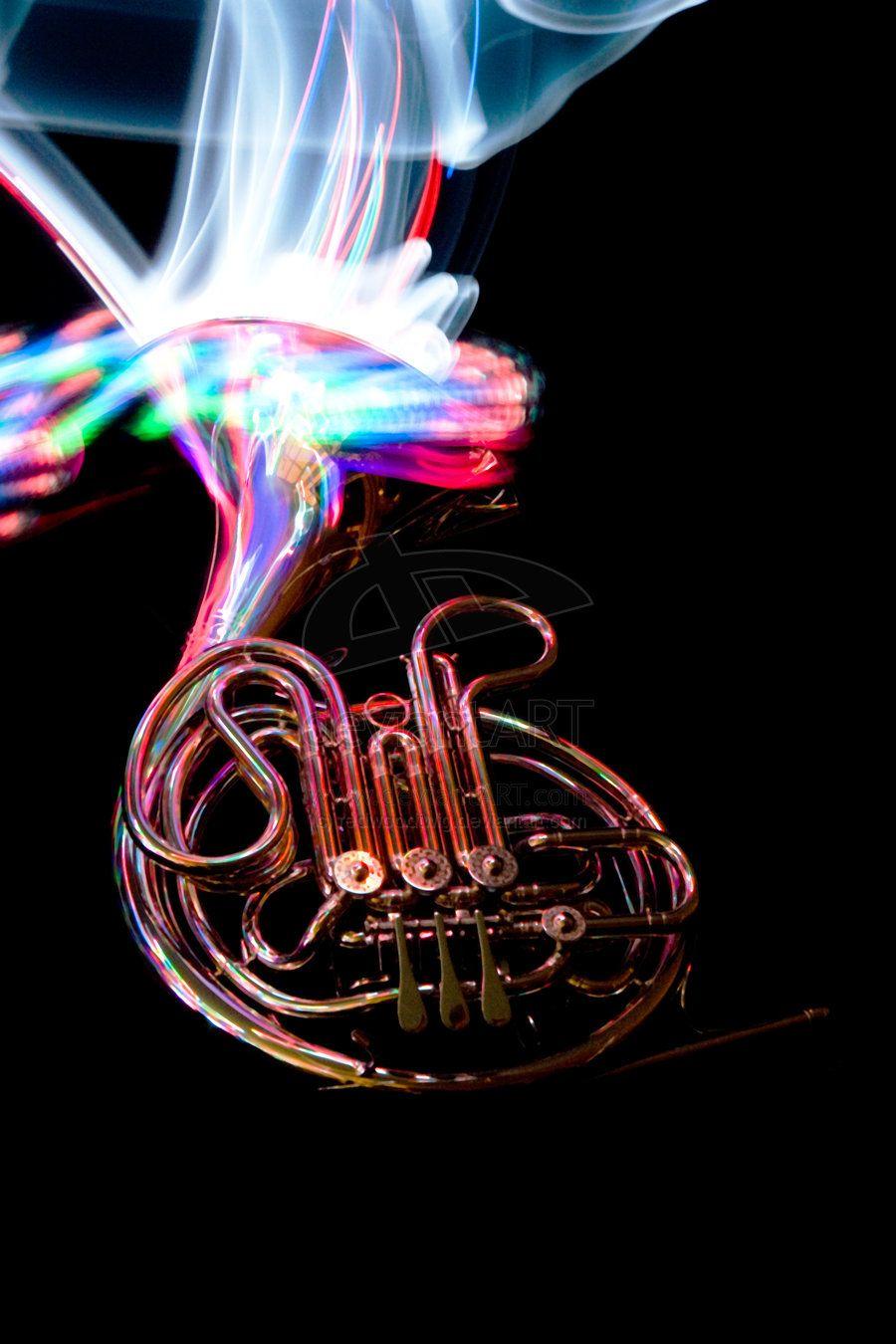 900x1350 Free HD French Horn Blow Red Wallpaper Download