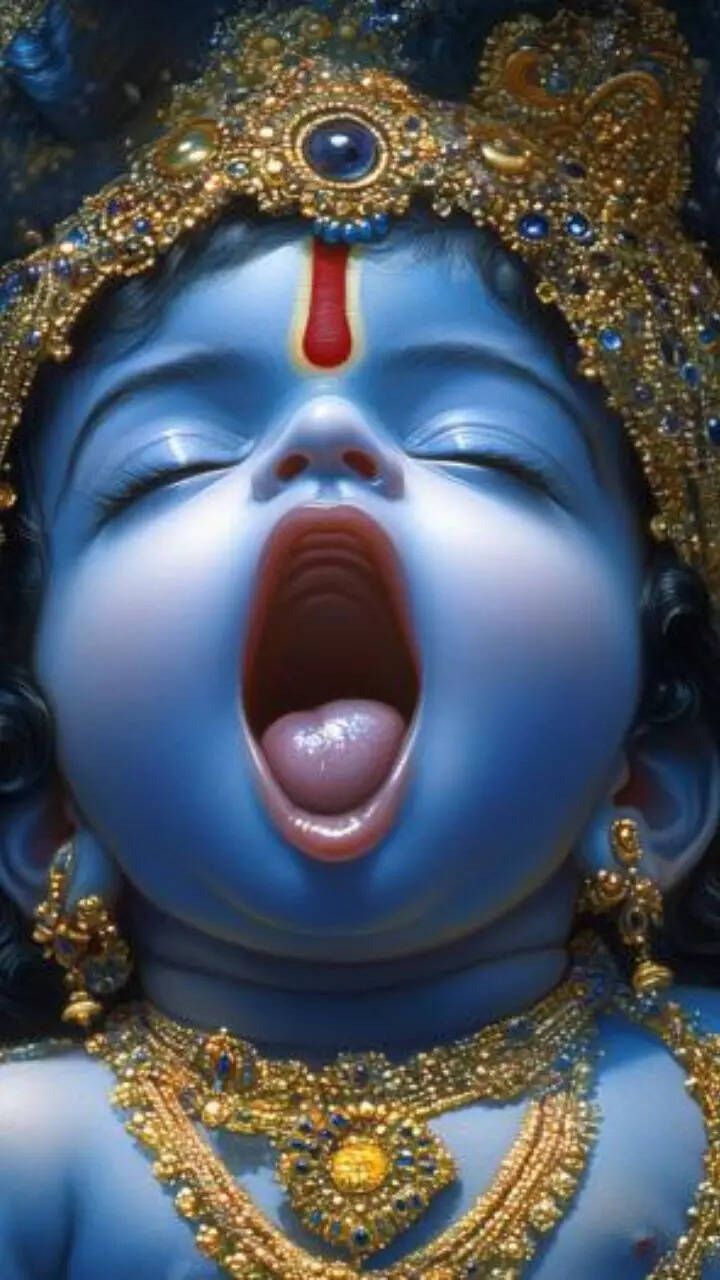 720x1280 AI imagines Lord Krishna in 10 most adorable forms. Times of India