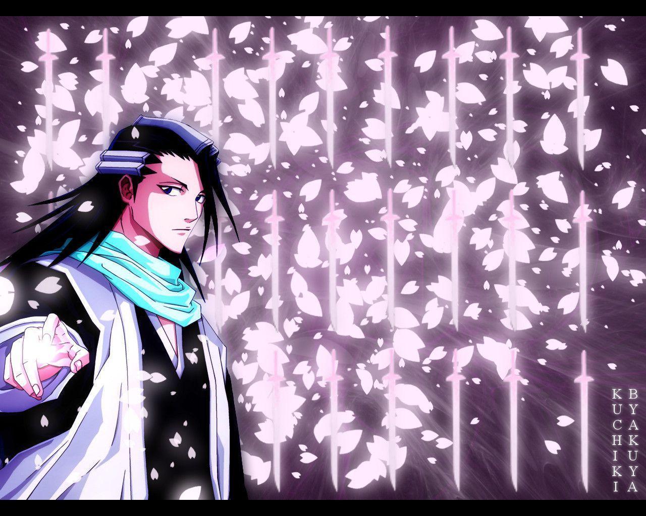 1280x1024 Byakuya Kuchiki Wallpaper