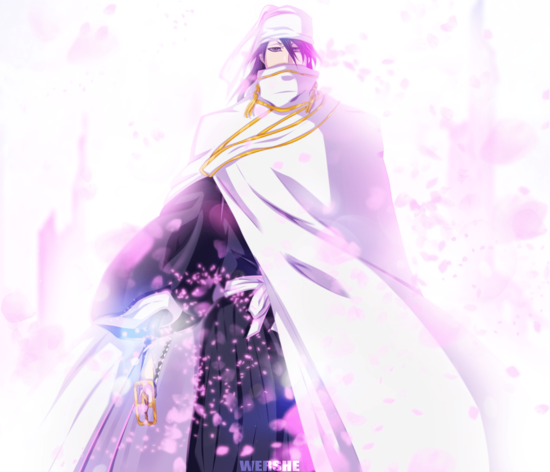 Bleach Wallpaper Byakuya Kuchiki Hachiman Wallpaper 9171