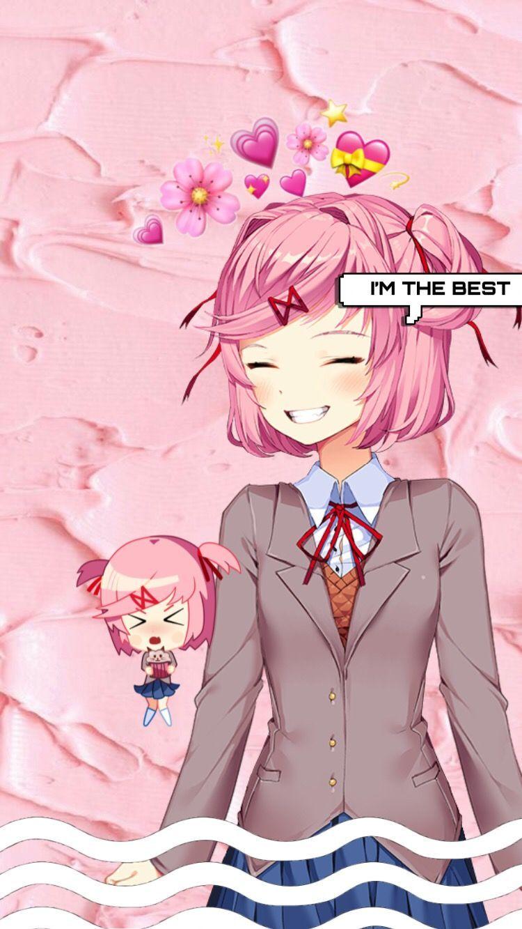 Download Natsuki Doki Doki Literature Club wallpapers for mobile  phone free Natsuki Doki Doki Literature Club HD pictures