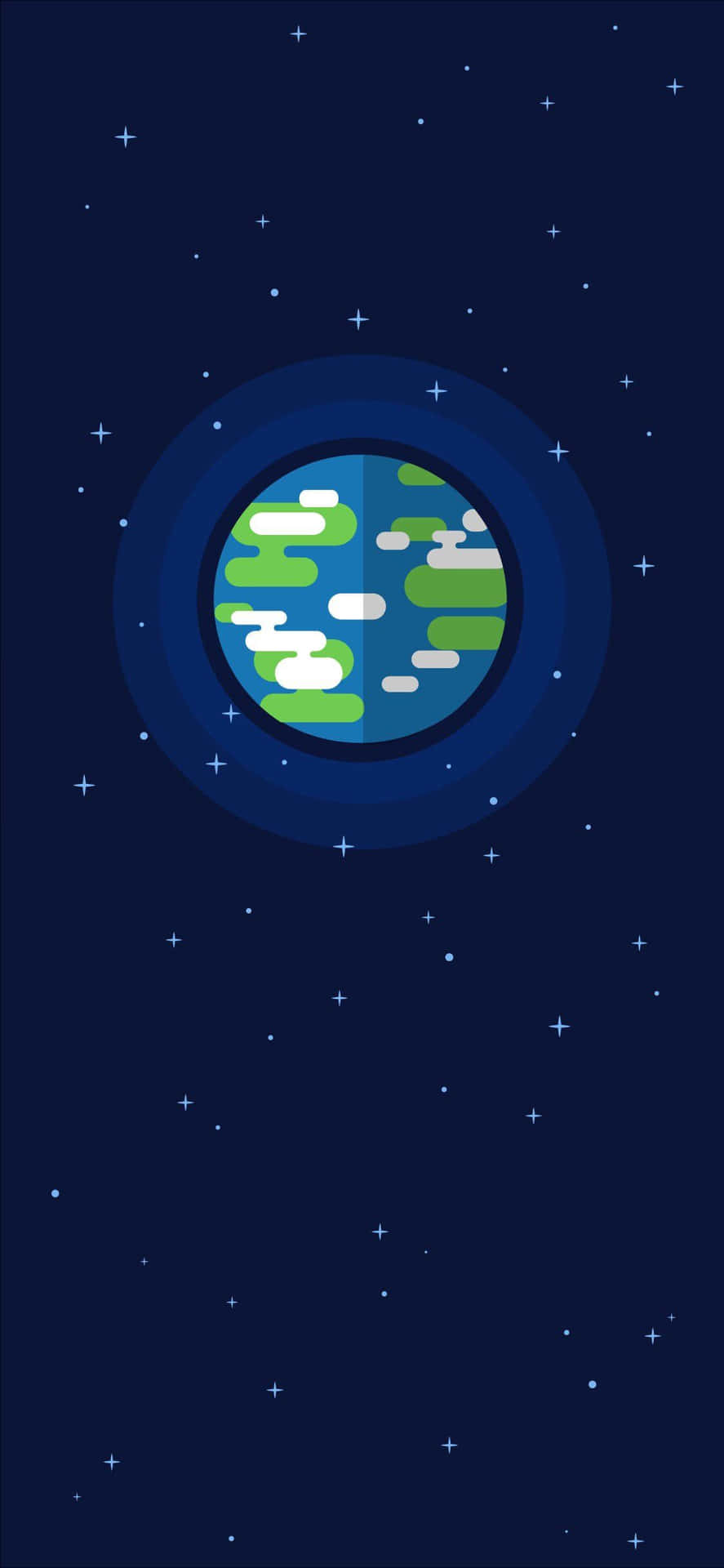 887x1920 Download Vibrant Cartoon Science Universe