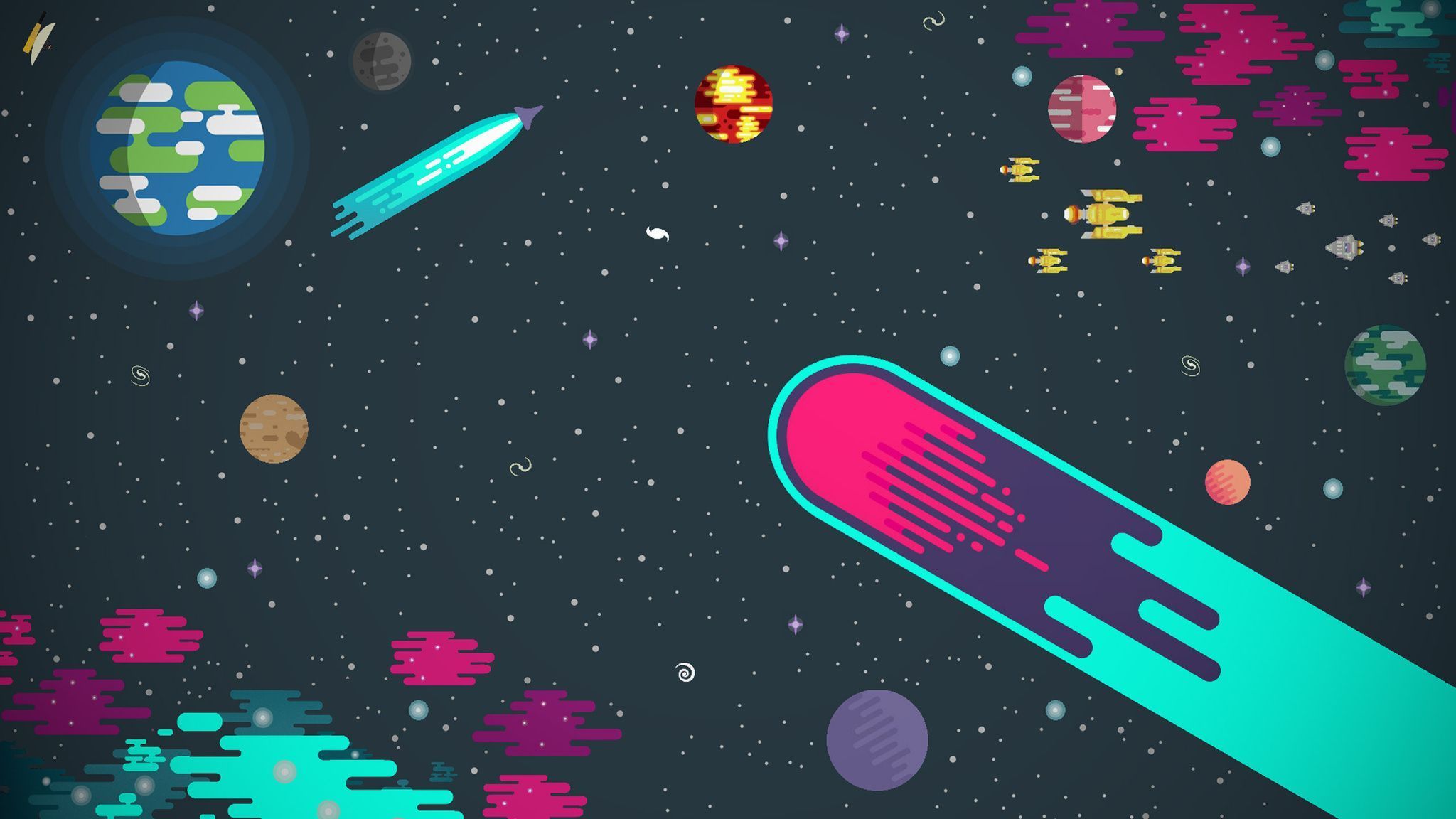 2048x1152 Kurzgesagt Wallpaper, 2048x1152 Resolution HD 4k Wallpaper, Image, Background, Photos and Picture