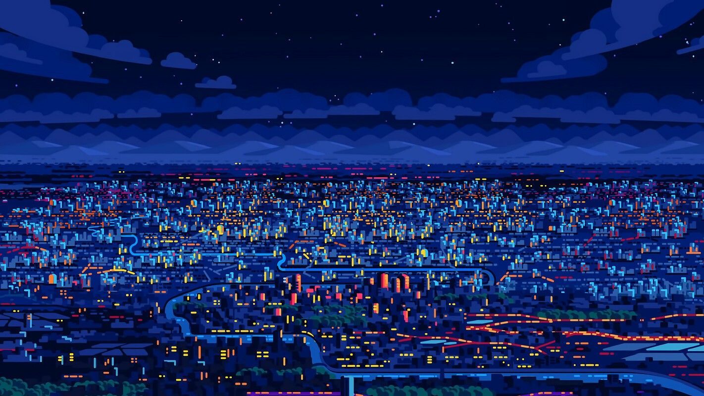 1422x800 Kurzgesagt Civilization Night Free Wallpaper download Free Kurzgesagt Civilization Night HD Wallpaper to your mobile phone or tablet