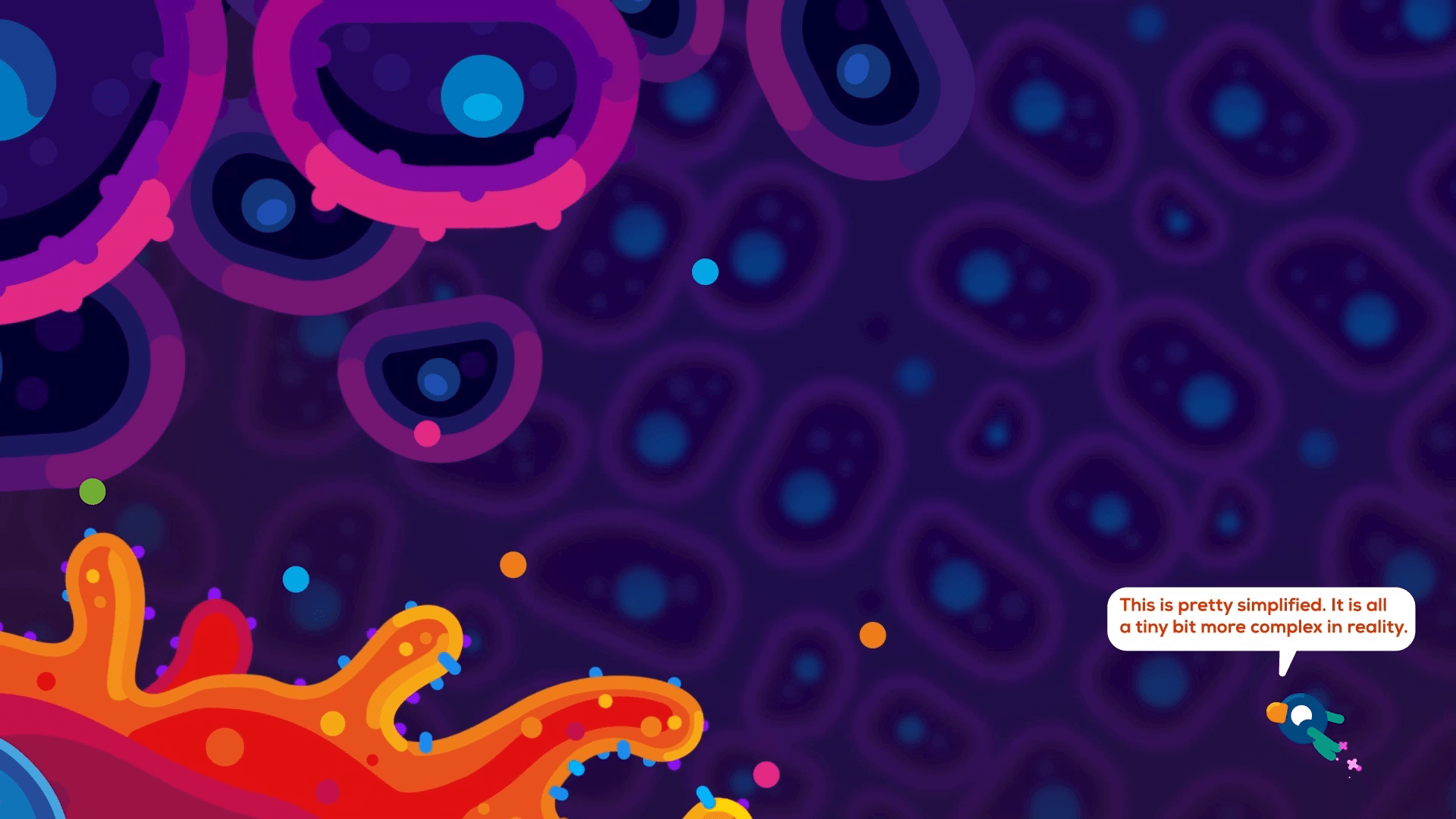 1920x1080 Kurzgesagt by Matteo Goi on Dribbble