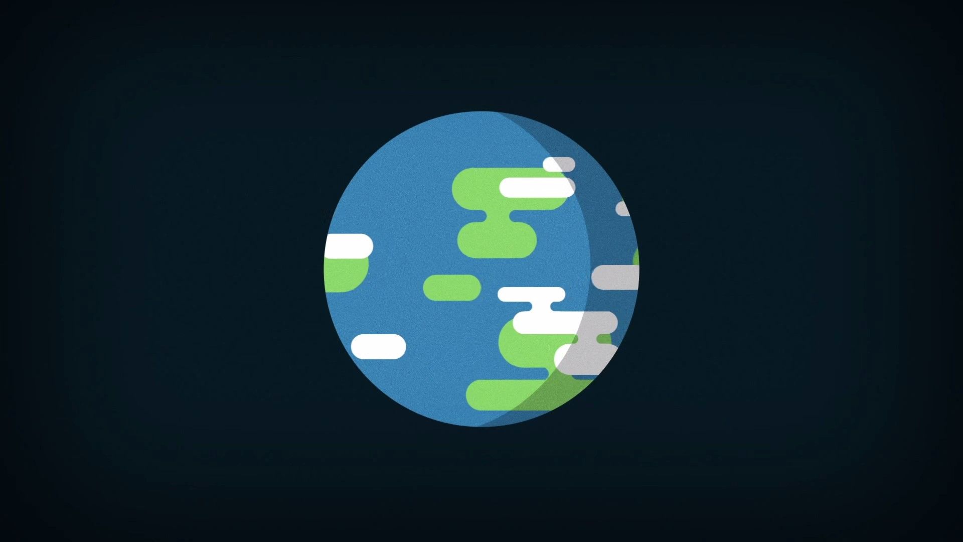 1920x1080 minimalism, Earth, Kurzgesagt Wallpaper HD / Desktop and Mobile Background