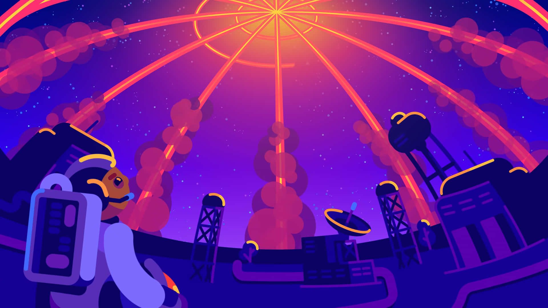 1920x1080 Kurzgesagt Wallpaper