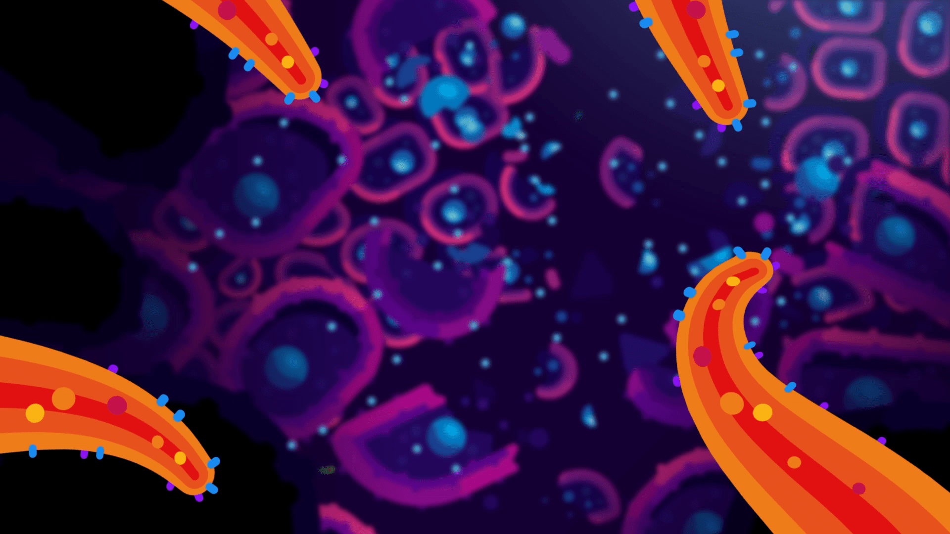1920x1080 Kurzgesagt overloaded by Matteo Goi on Dribbble