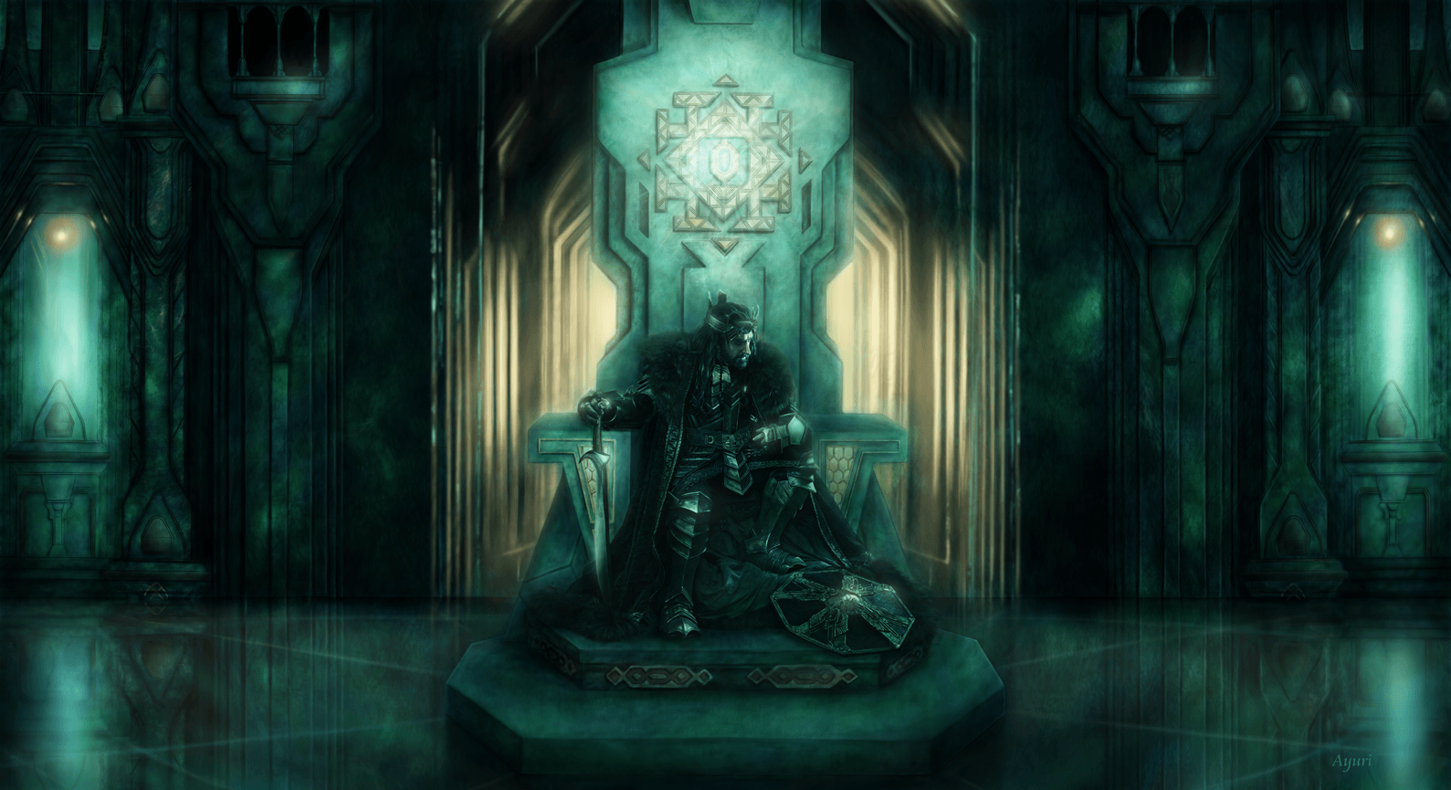 1589x865 Erebor Wallpaper