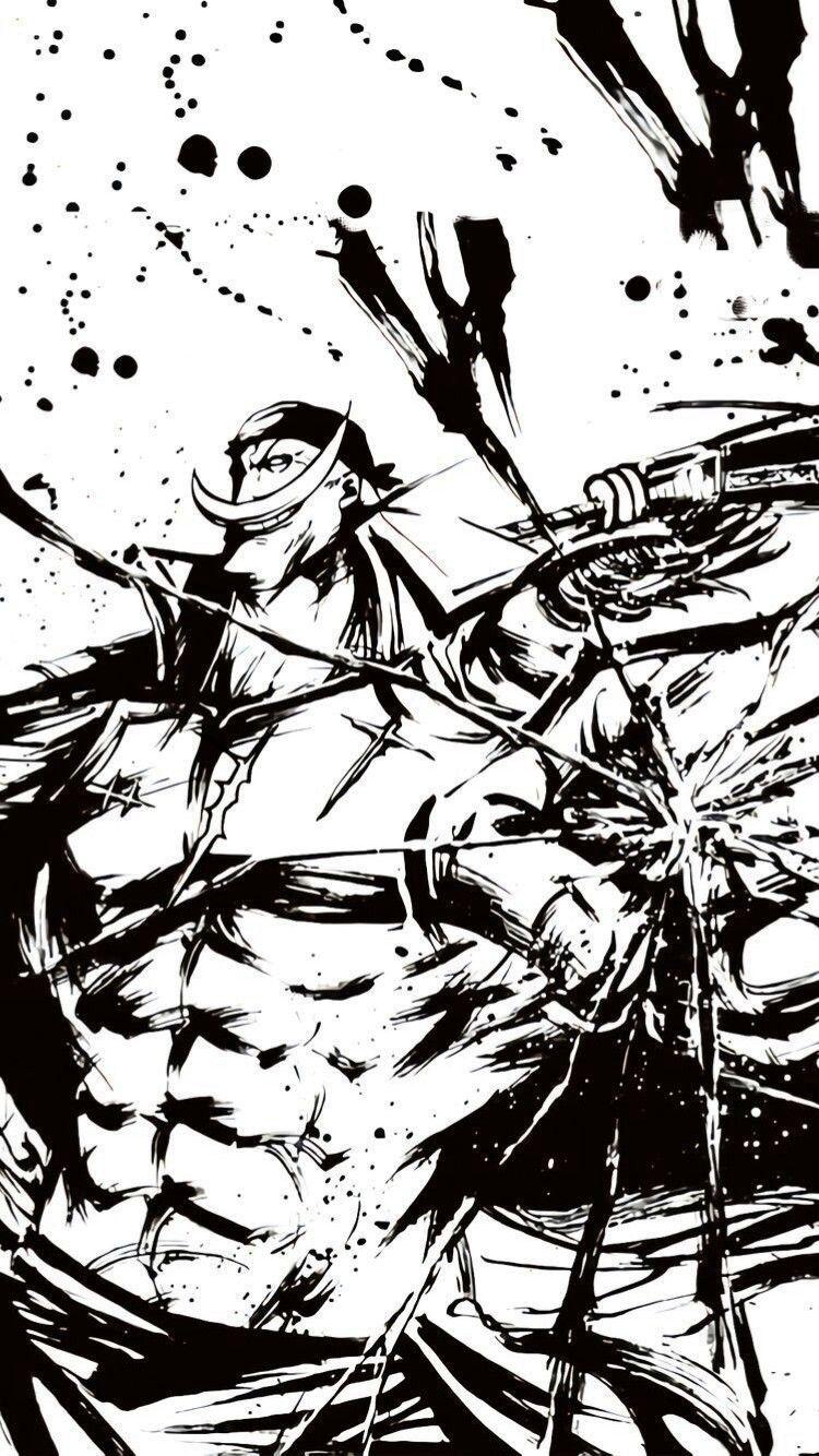 750x1334 Whitebeard. One piece drawing, One piece tattoos, One piece manga