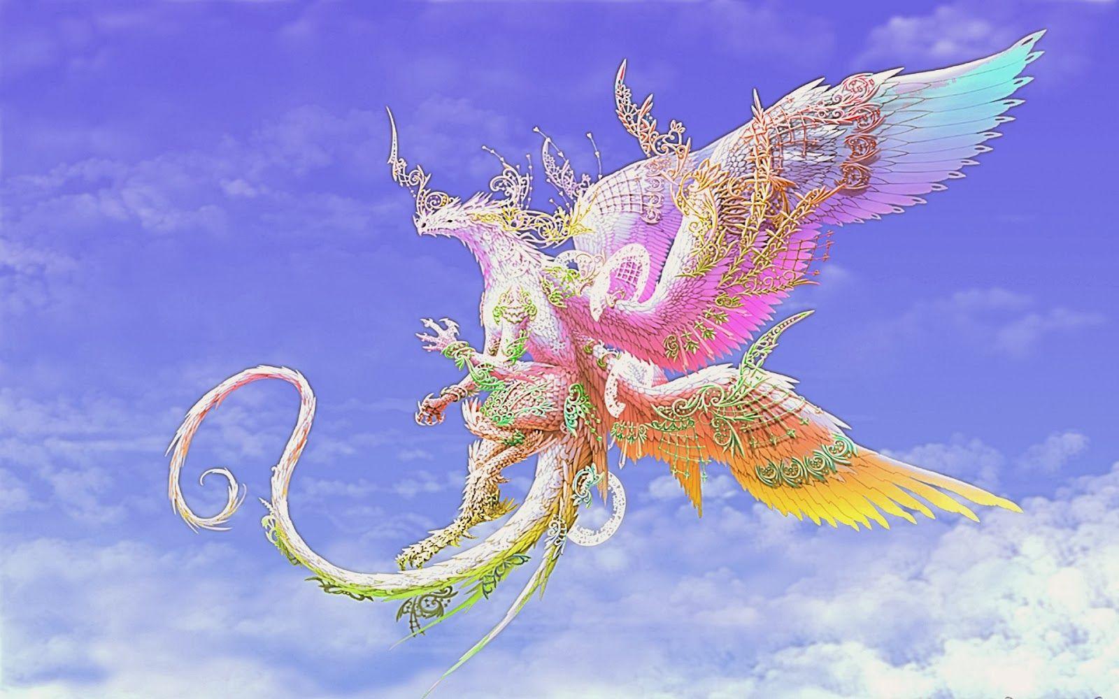1600x1000 Light Phoenix Wallpaper