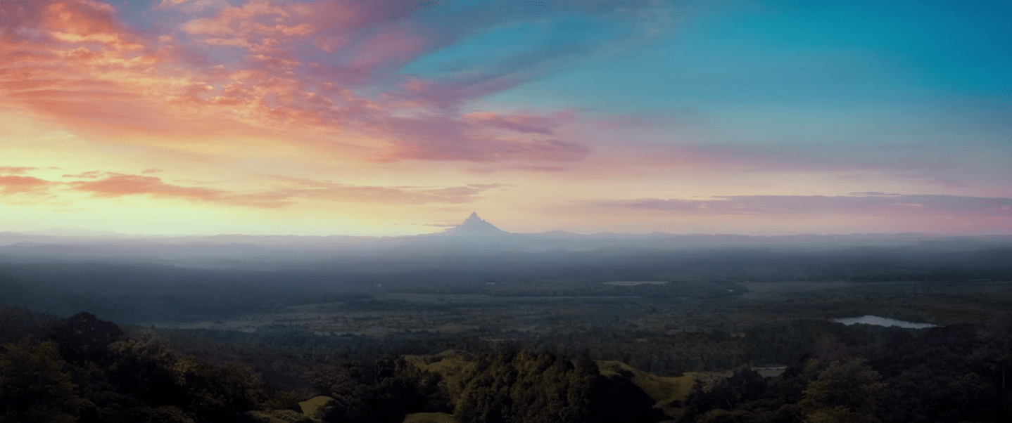 1438x602 Lonely Mountain Wallpaper