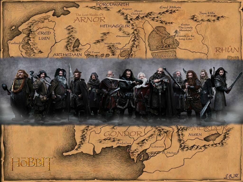 1024x768 Erebor Wallpaper