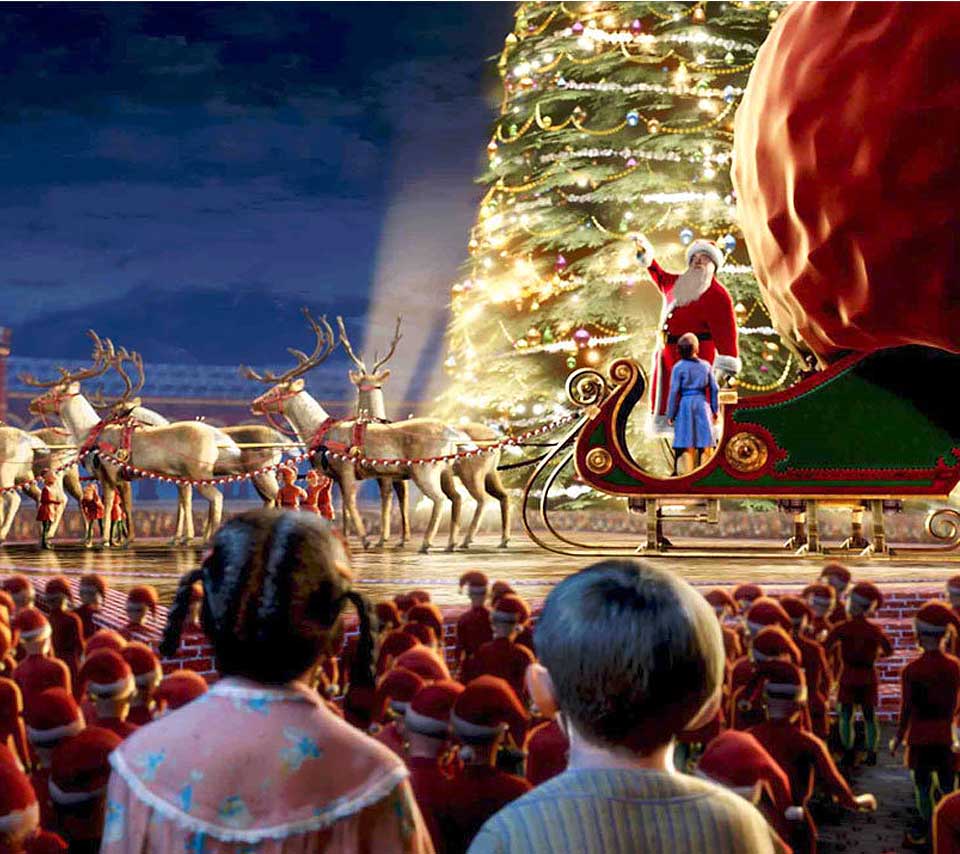 960x854 Photo Polar Express in the album Holiday Wallpaper