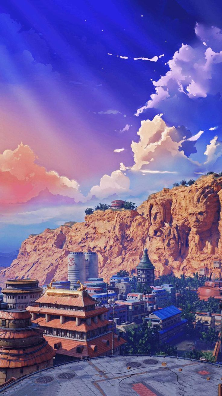 736x1308 Konoha Wallpaper