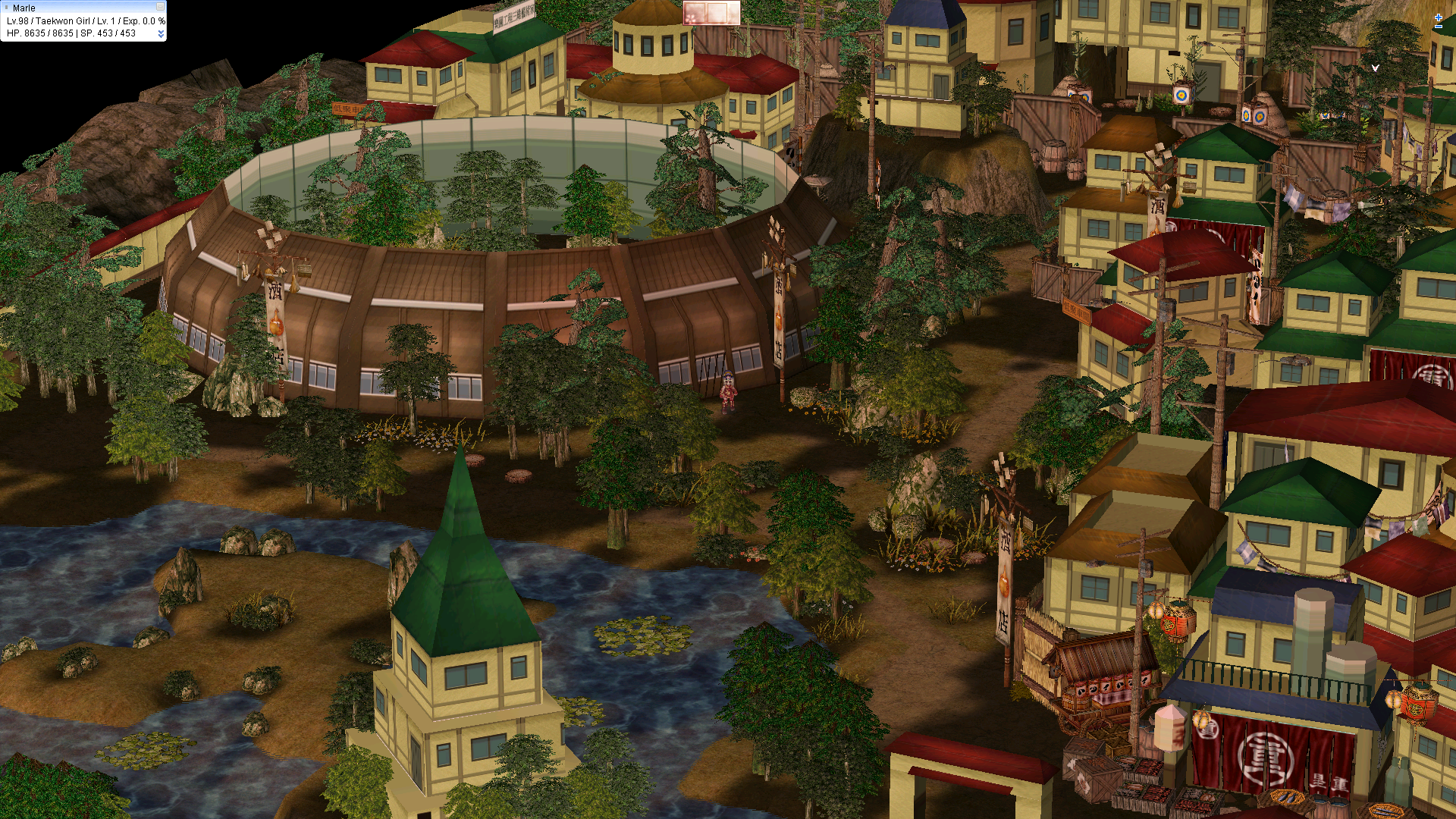 1920x1080 Showcase Konoha Village from Naruto & 3D Modeling Showcase