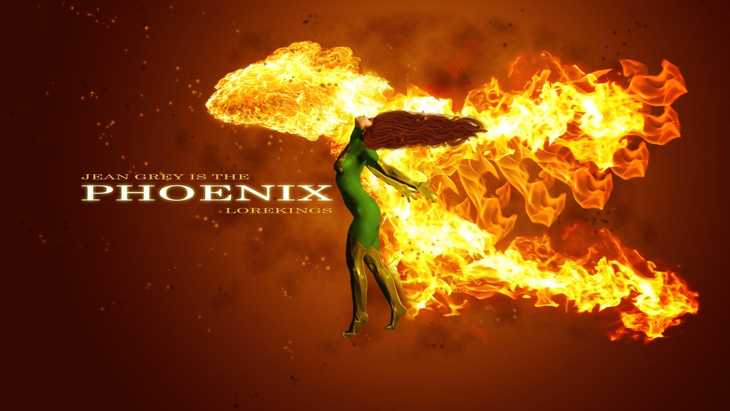 2560x1440 X Men Phoenix Wallpaper