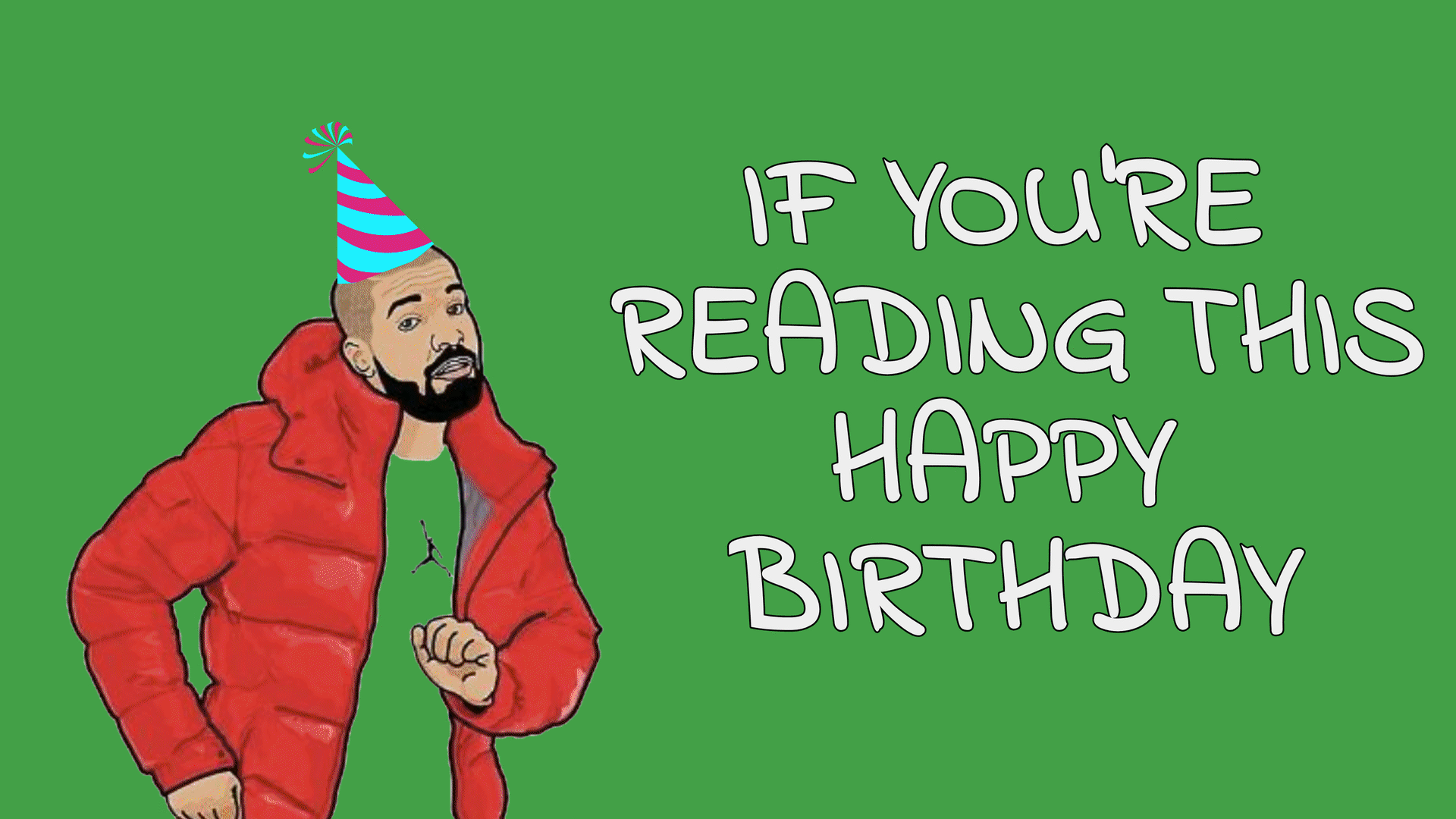 1920x1080 Free Animated Happy Birthday Image