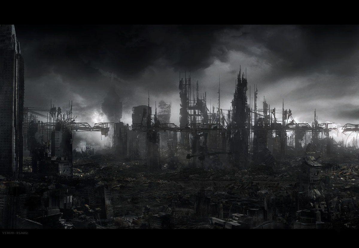1200x829 Destroyed City Wallpaperx829
