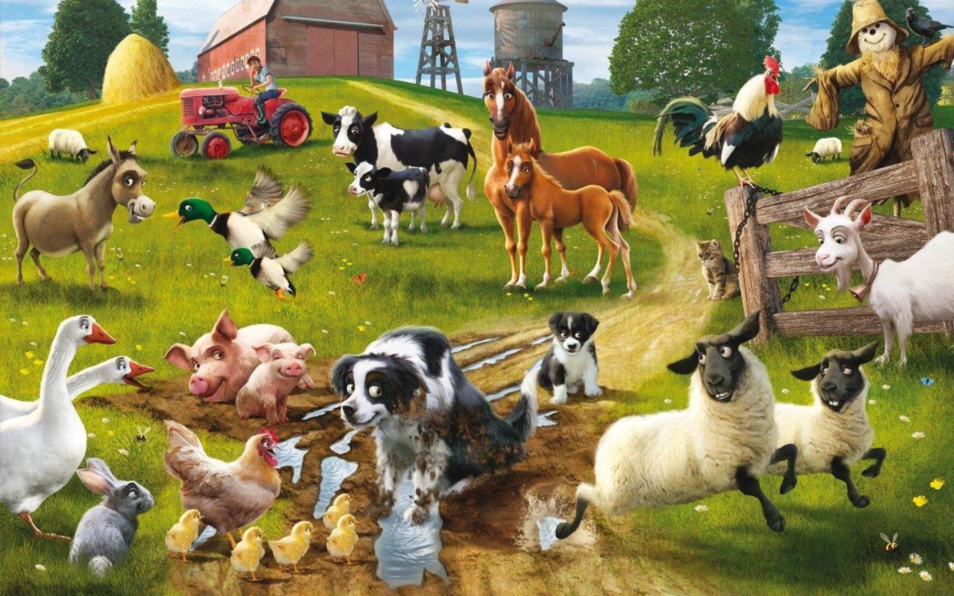 Farm Animals Wallpapers - Top Free Farm Animals Backgrounds -  WallpaperAccess