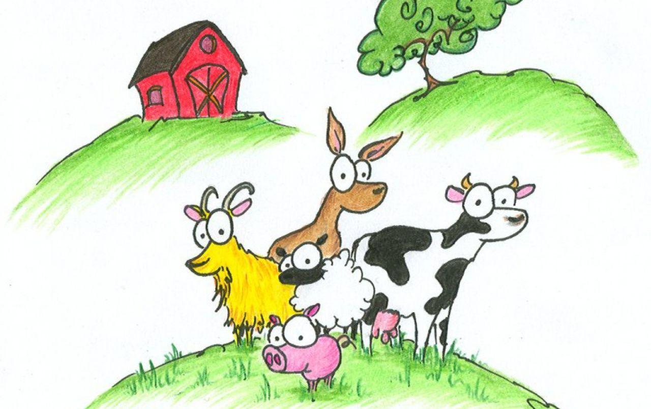 1280x804 Funny Farm Animals wallpaper. Funny Farm Animals