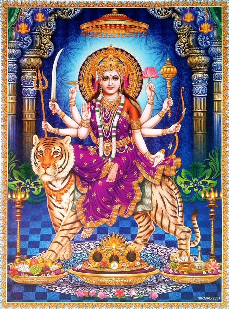 776x1046 Durga Mata Photo