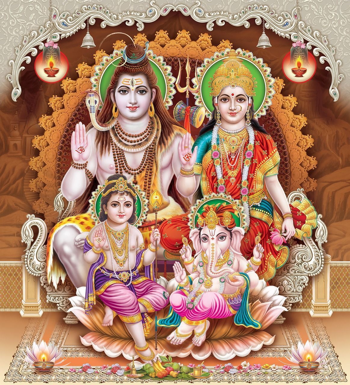 1164x1280 Free Durga & Durga Puja Image