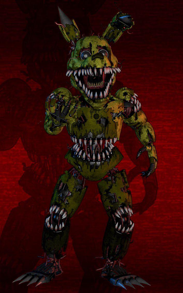 707x1131 Twisted Springtrap Wallpaper