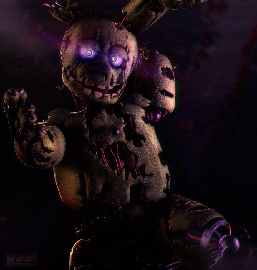 Springtrap Wallpapers - Top Free Springtrap Backgrounds - WallpaperAccess