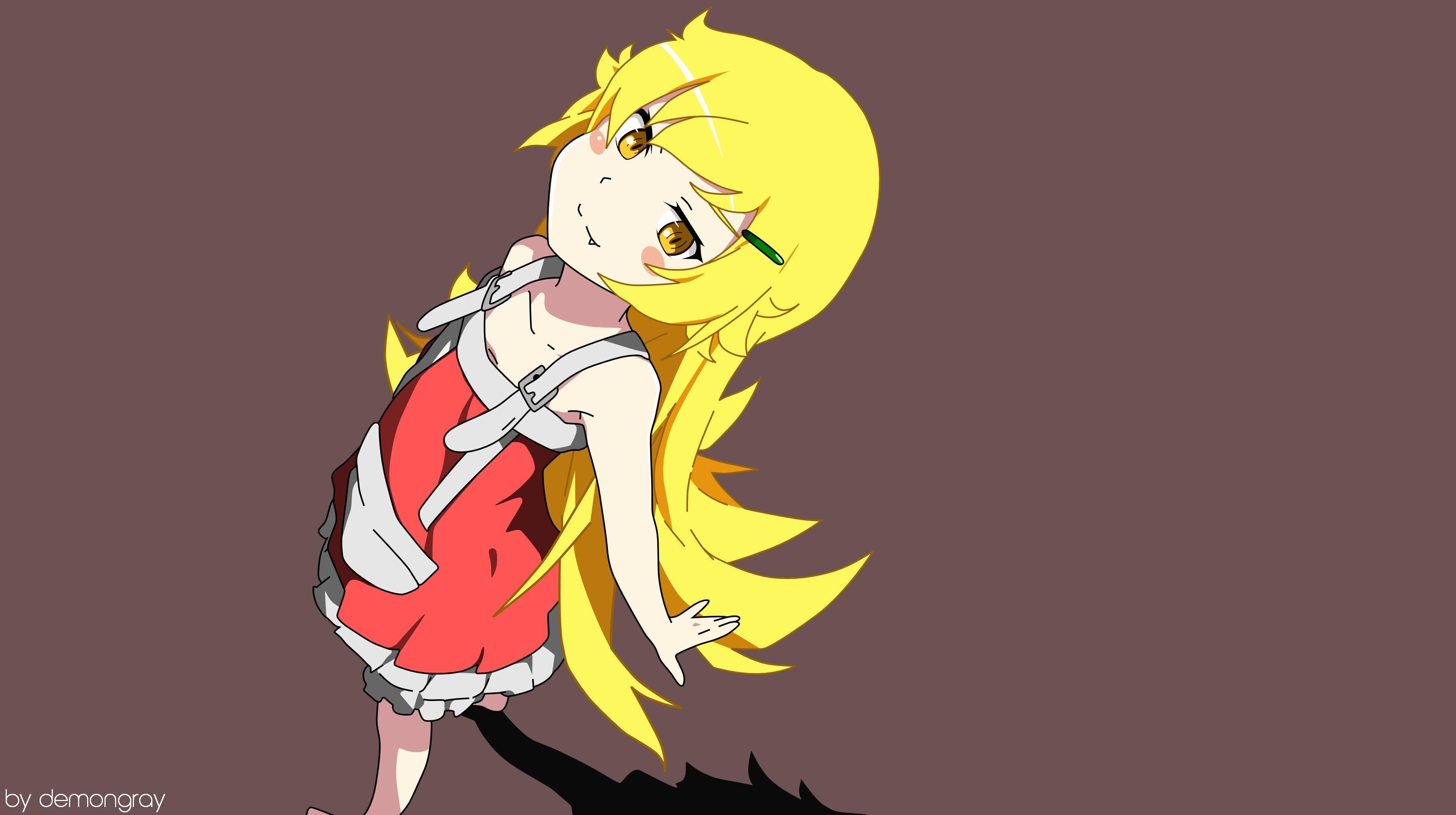 3860x2160 monogatari series free. Shinobu oshino, Yandere anime, Anime