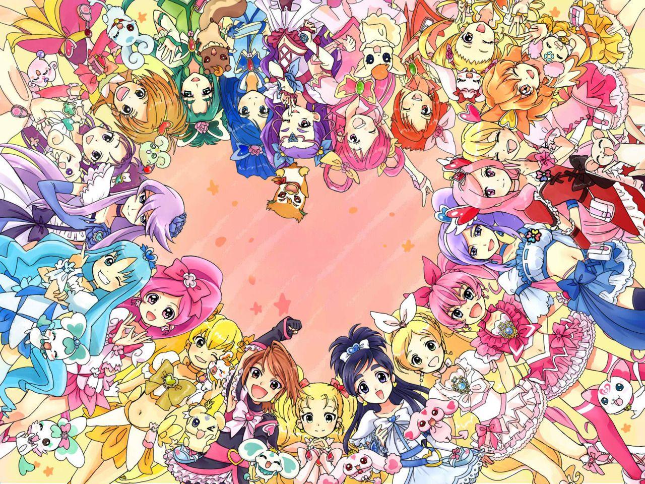 Pretty Cure Wallpapers Top Free Pretty Cure Backgrounds WallpaperAccess