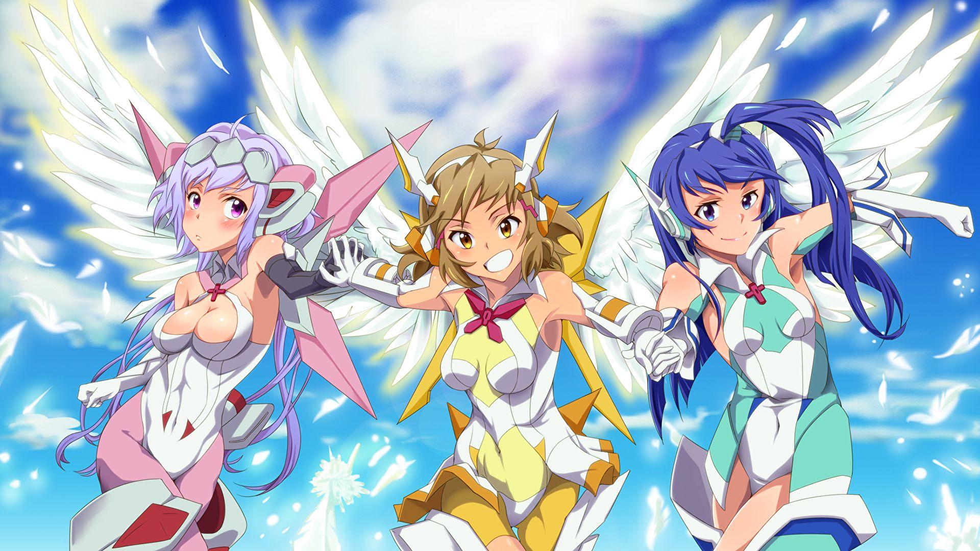 1920x1080 Photos Senki Zesshou Symphogear Girls Anime 1920x1080