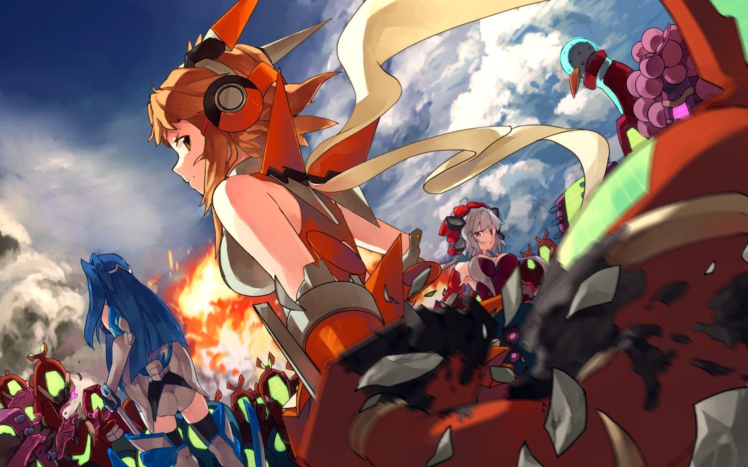 1500x938 hitomai kazanari tsubasa senki zesshou symphogear tachibana hibiki
