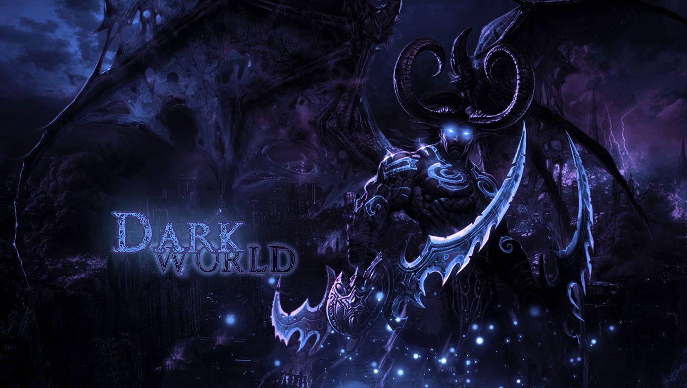 1360x768 Dark World Wallpaper. Beautiful Dark