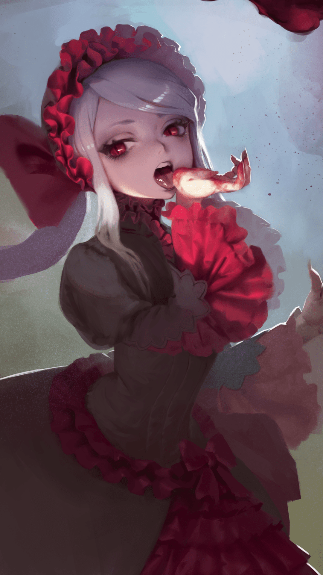 1080x1920 Shalltear Bloodfallen Anime / Overlord Mobile Wallpaper