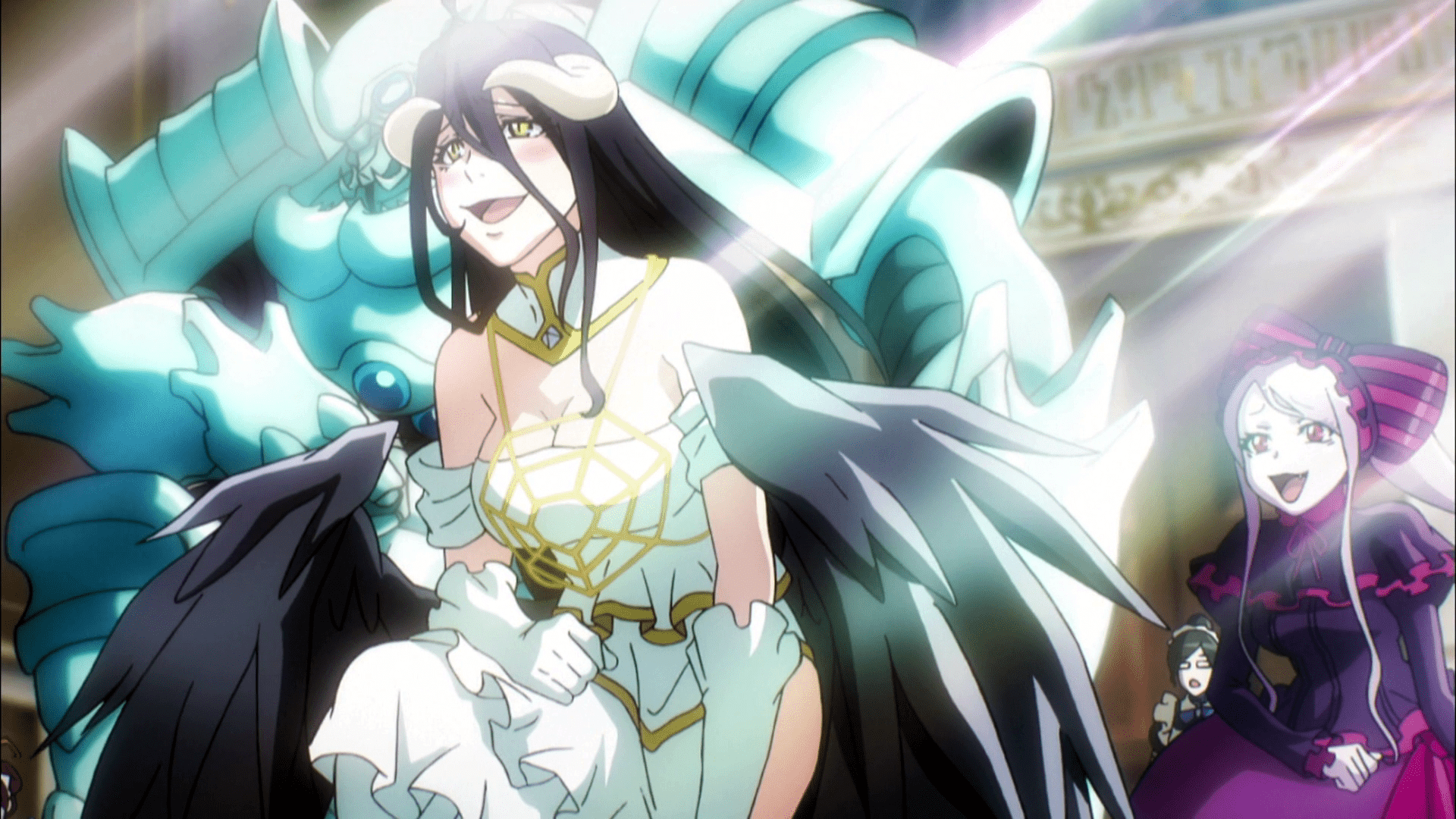 1920x1080 Albedo, Shalltear Bloodfallen, Cocytus Wallpaper And, Download