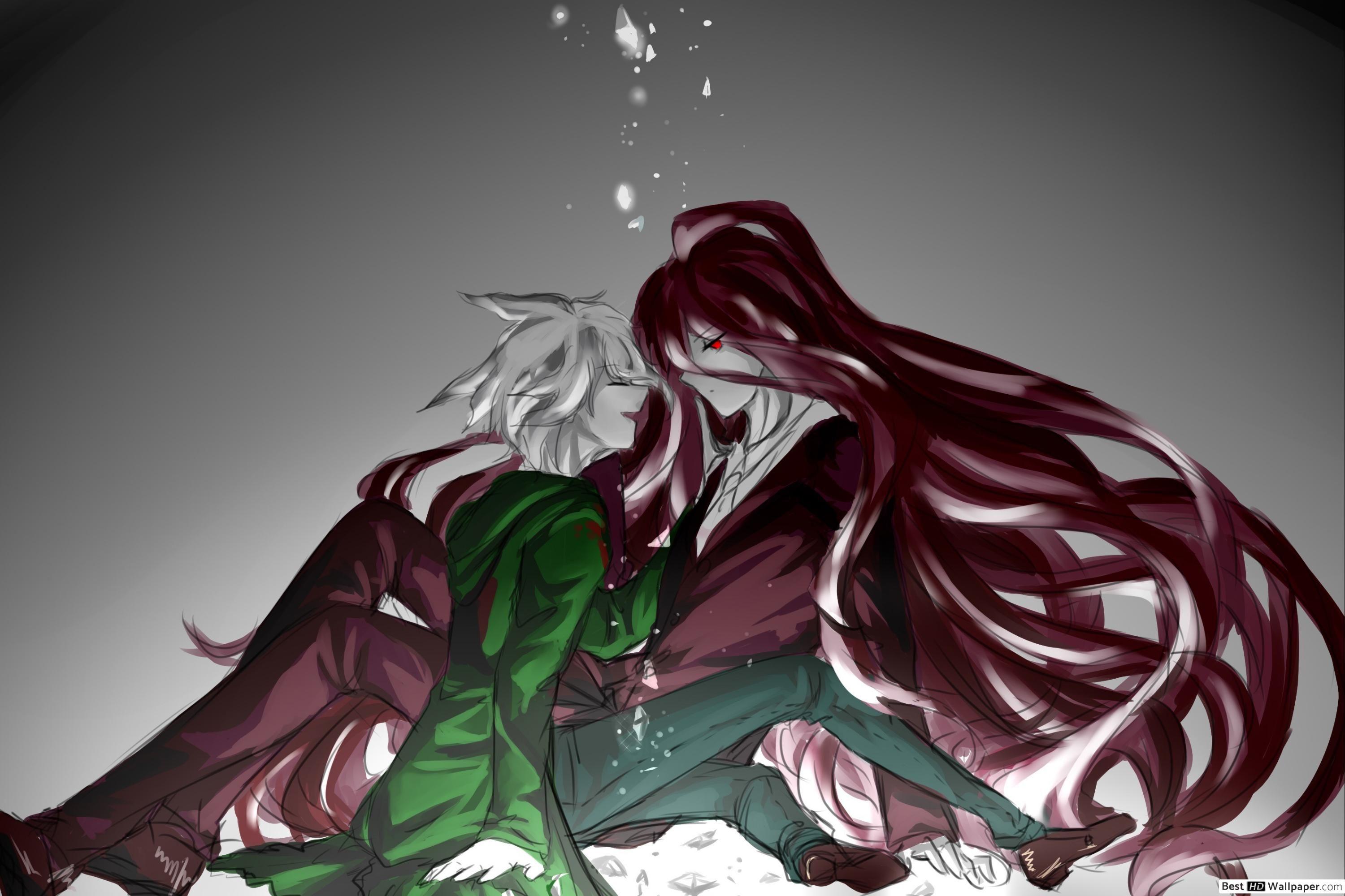 3000x2000 Danganronpa Kamukura & Nagito Komaeda HD wallpaper download