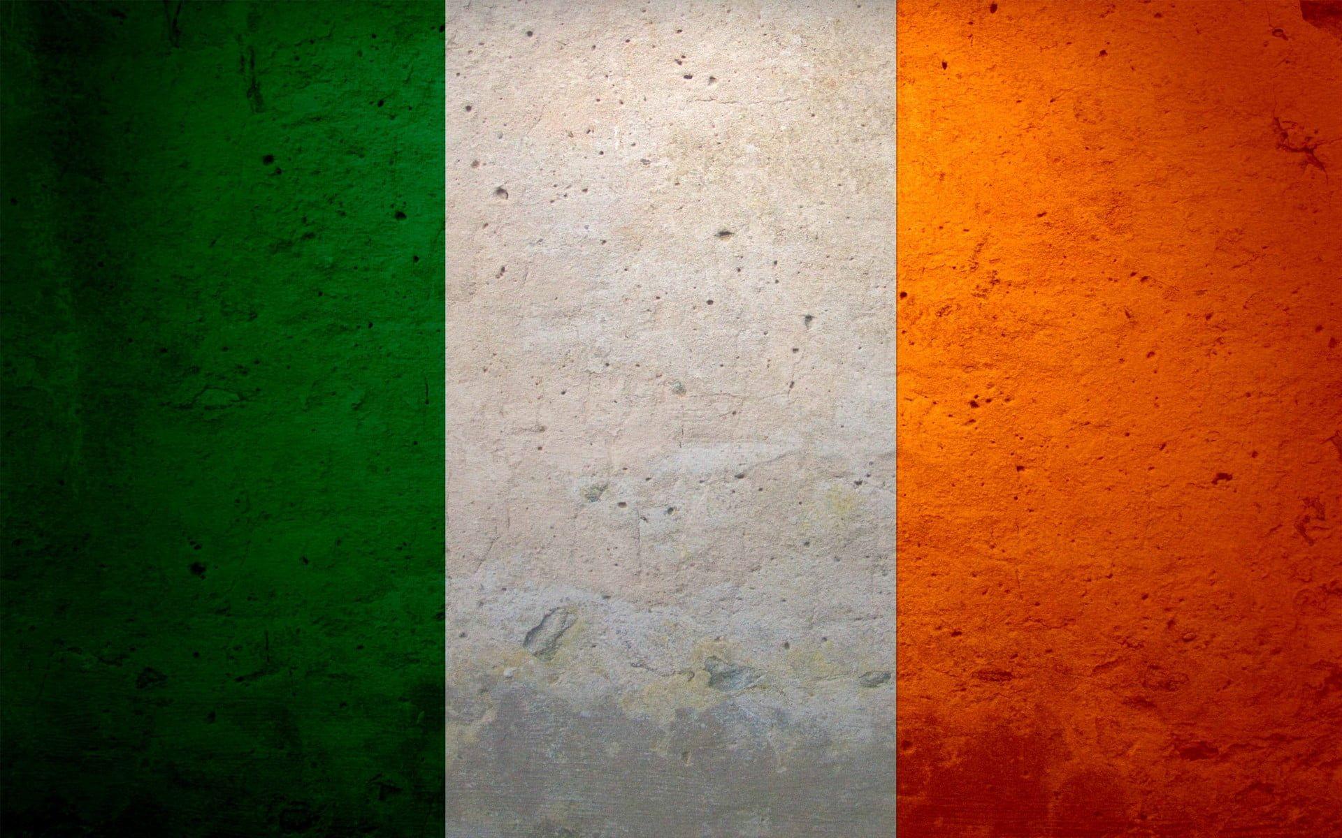 1920x1200 Green, white, and orange stripe flag digital photo HD wallpaper