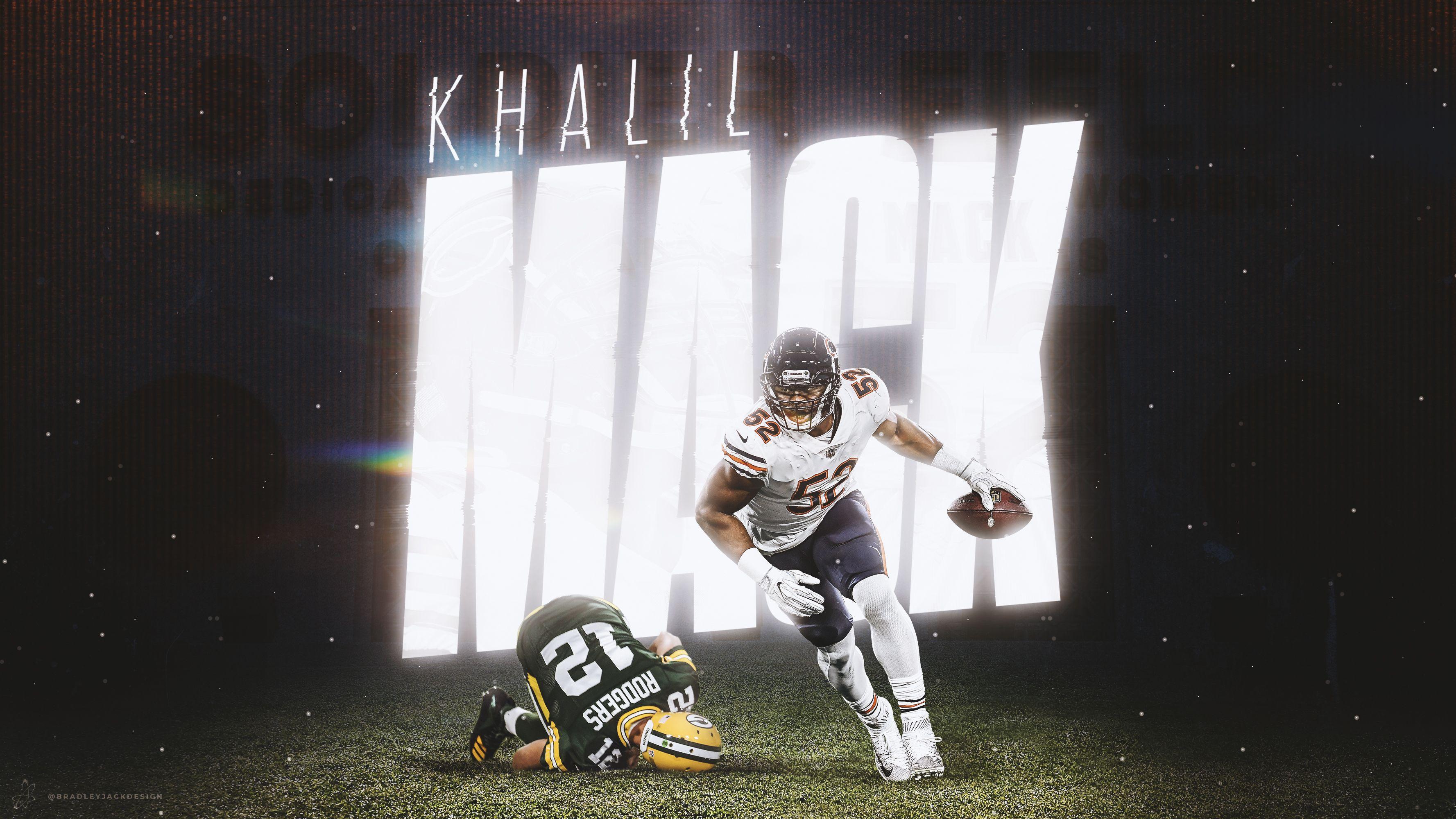 Khalil Mack designs, themes, templates and downloadable graphic