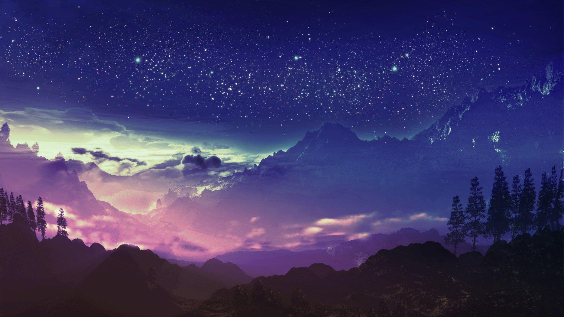 1920x1080 Anime Landscape, HD Wallpaper & background Download