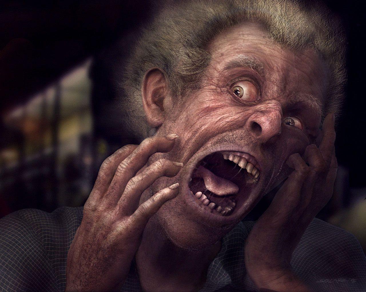 1280x1024 Horror Wallpaper Face Horror Face Wallpaper