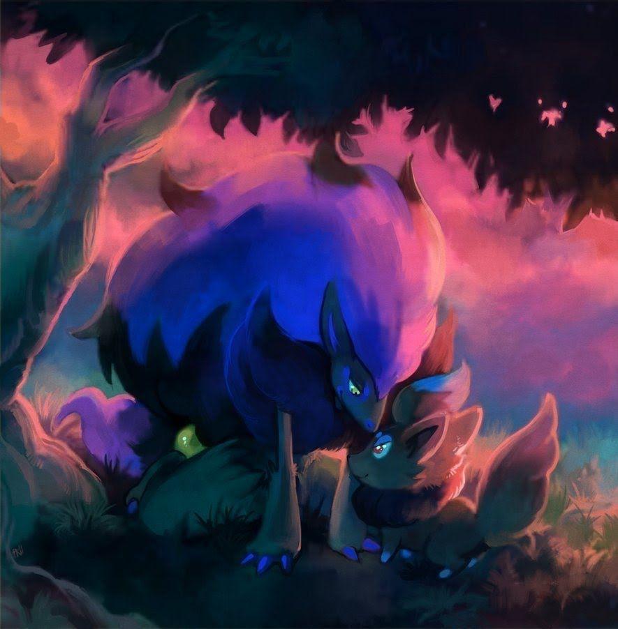 885x902 Evolving Shiny Zorua into Shiny Zoroark! (Pokémon Black 2)
