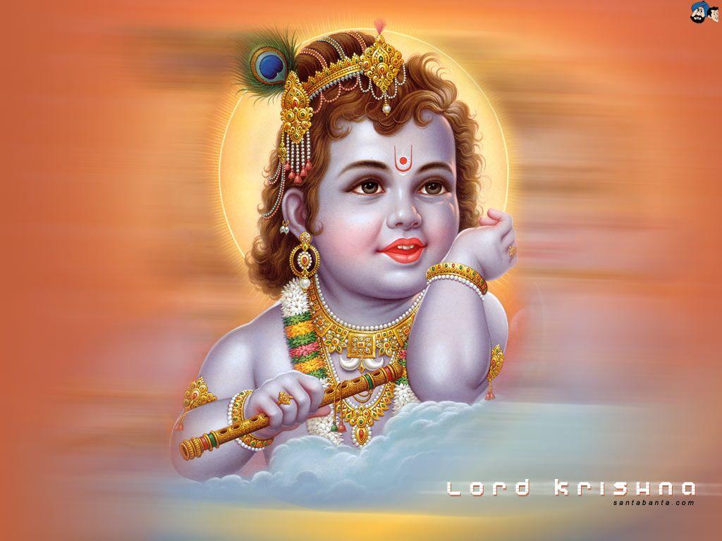 1024x768 Lord Krishna Wallpaper India